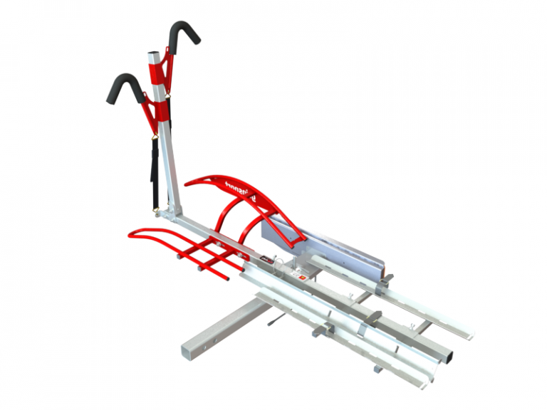 Gripsport 2Bike Tow Bar Rack with Integrated Ramps & Light Assembly